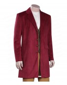 Bilbo Baggins Coat | Martin Freeman The Hobbit Maroon Coat